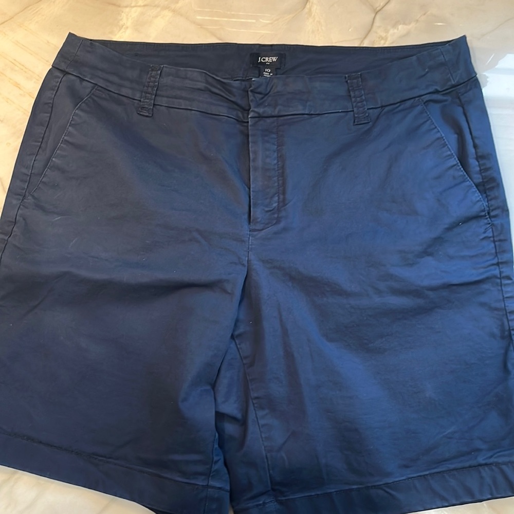 J.Crew navy shorts size 10